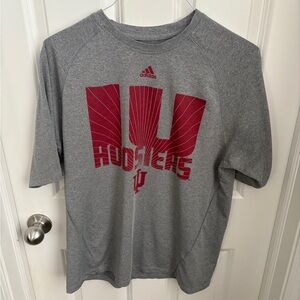Adidas Indiana Hoosiers Climalite Tee Men’s Medium